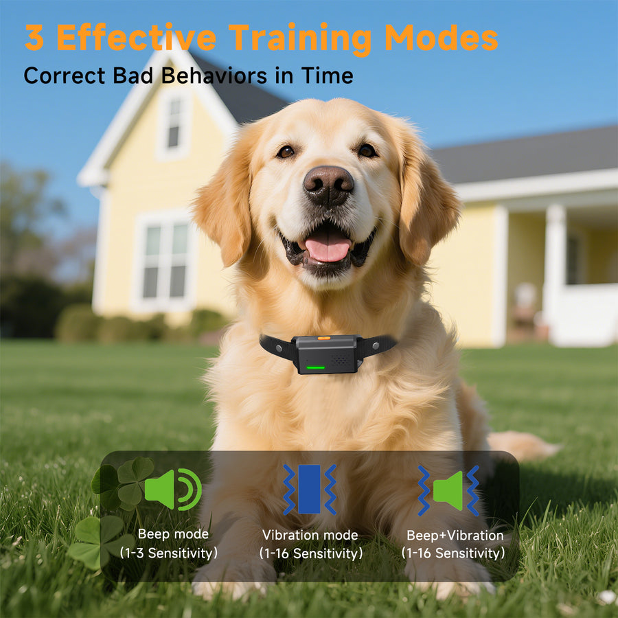 X07 Dog Training Collar — 3 Modes, 3280FT Range, IP66 Waterproof
