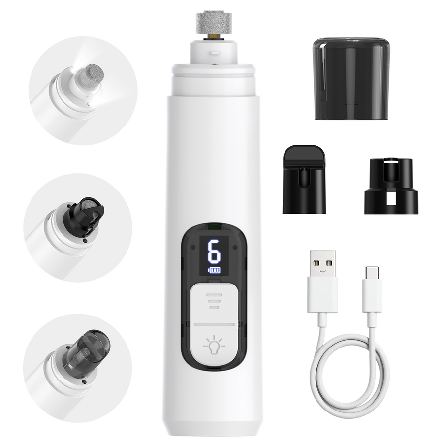 M06 Pet Nail Grinder - White