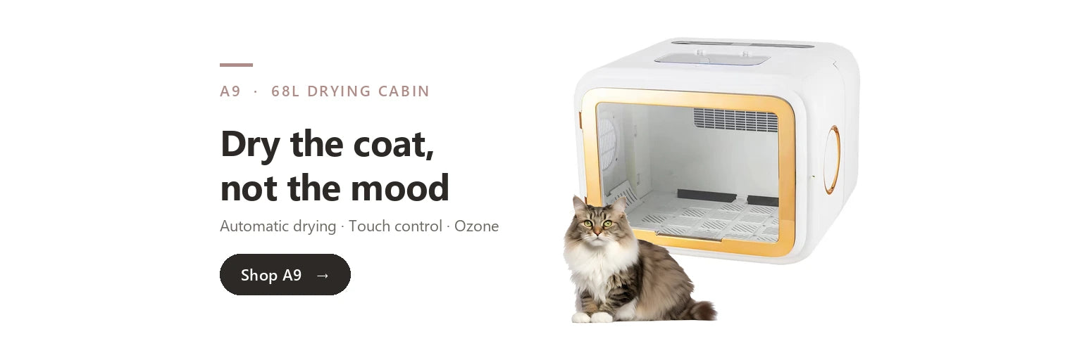 A9 Foldable Pet Hair Dryer Box